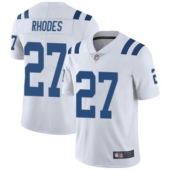 Indianapolis Colts #27 Xavier Rhodes White Vapor Untouchable Limited Stitched Jersey