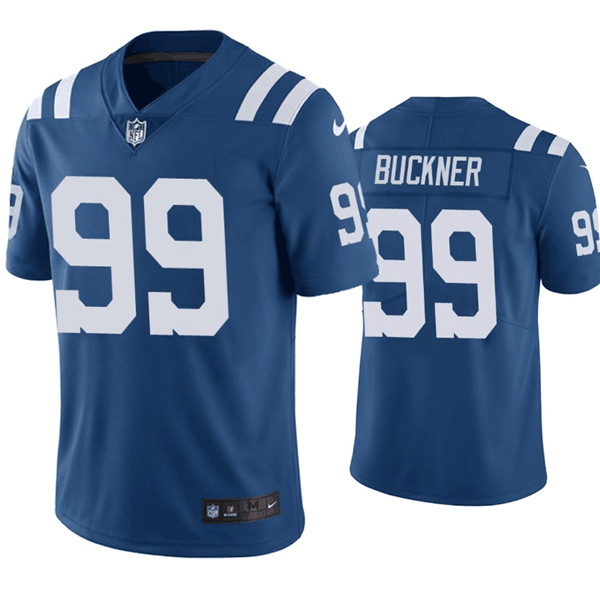 Indianapolis Colts #99 DeForest Buckner Blue Vapor Untouchable Limited Stitched Jersey