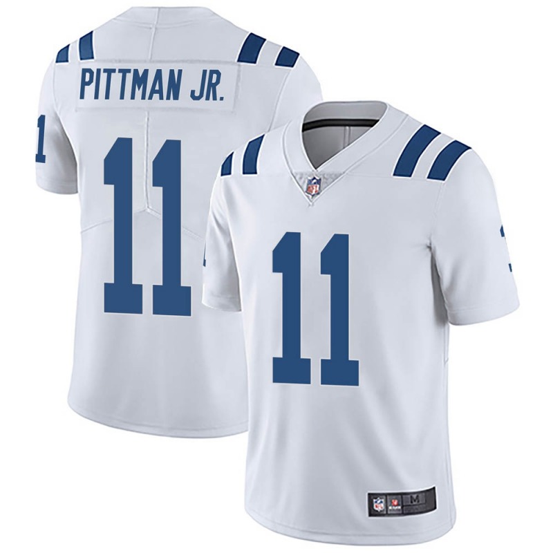 Indianapolis Colts #11 Michael Pittman Jr. White Vapor Untouchable Limited Stitched Jersey