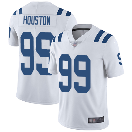 Indianapolis Colts #99 Justin Houston White Vapor Untouchable Limited Stitched Jersey