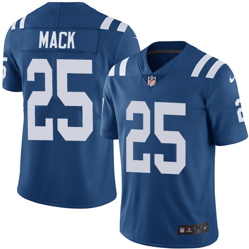 Indianapolis Colts #25 Marlon Mack Royal Blue Vapor Untouchable Limited Stitched Jersey