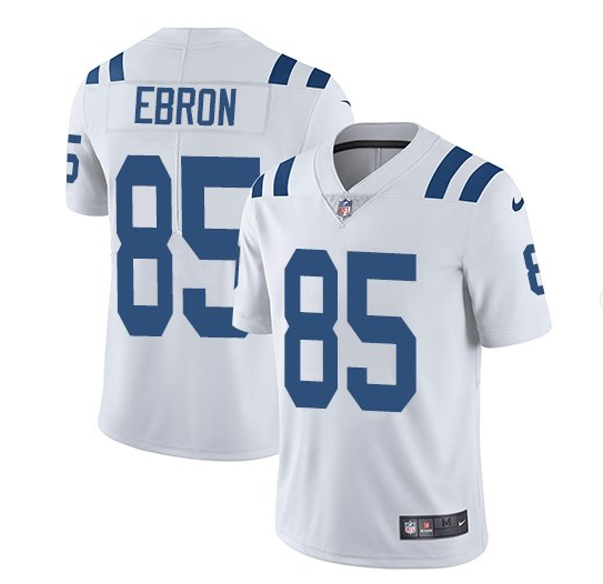 Indianapolis Colts #85 Eric Ebron White Vapor Untouchable Limited Stitched Jersey