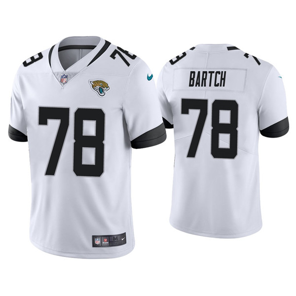 Jacksonville Jaguars #78 Ben Bartch White Vapor Untouchable Limited Stitched Jersey