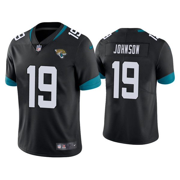 Jacksonville Jaguars #19 Terry Godwin Black Vapor Untouchable Limited Stitched Jersey