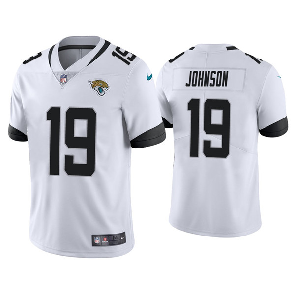 Jacksonville Jaguars #19 Terry Godwin White Vapor Untouchable Limited Stitched Jersey