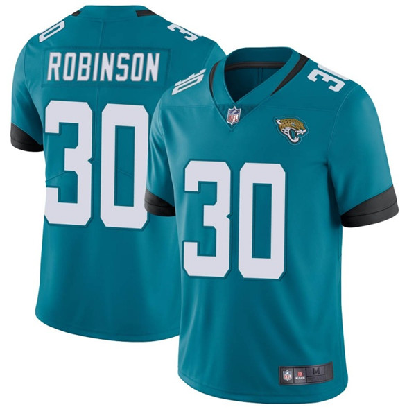 Jacksonville Jaguars #30 Cam Robinson Blue Vapor Untouchable Limited Stitched Jersey