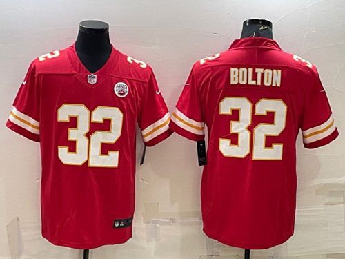 Kansas City Chiefs #32 Nick Bolton Red Vapor Untouchable Limited Stitched Football Jersey