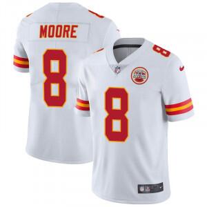 Kansas City Chiefs #8 Matt Moore White Vapor Untouchable Limited Stitched Jersey