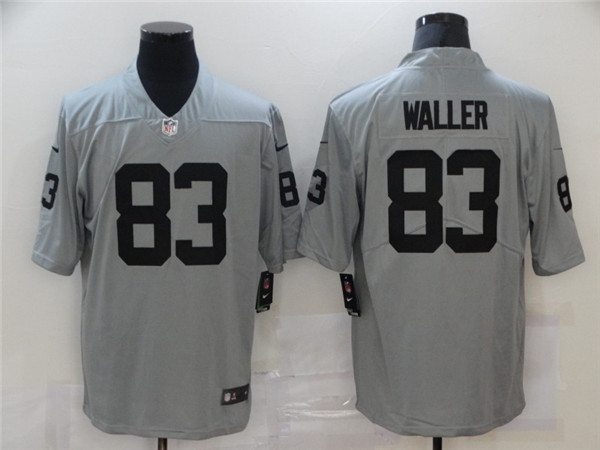 Las Vegas Raiders #83 Darren Waller Grey Limited Stitched Jersey