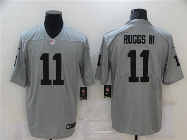 Las Vegas Raiders #11 Henry Ruggs III Grey Limited Stitched Jersey