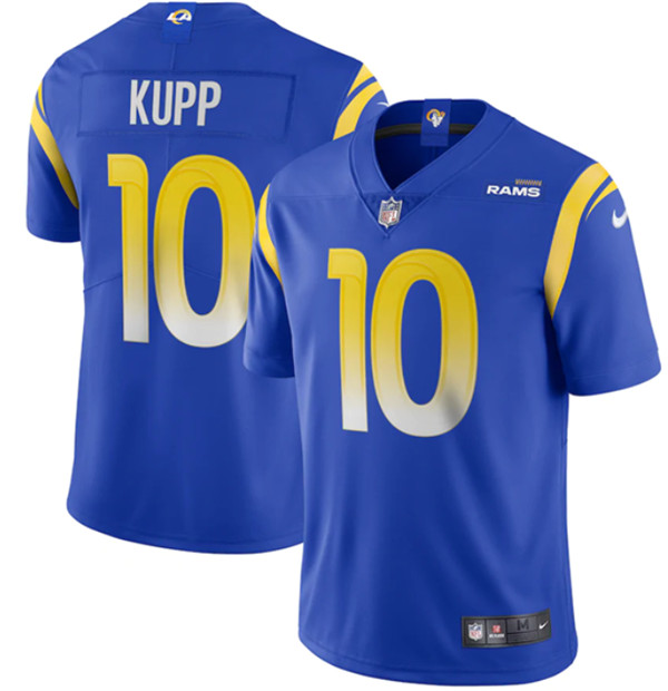 Los Angeles Rams #10 Cooper Kupp 2020 Royal Vapor Limited Stitched Jersey