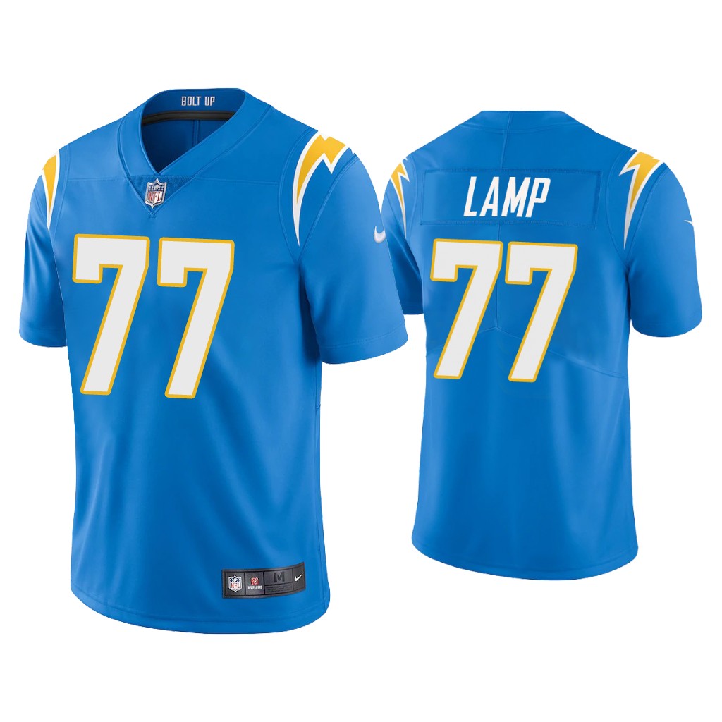 Los Angeles Chargers #77 Forrest Lamp 2020 Blue Vapor Untouchable Limited Stitched Jersey