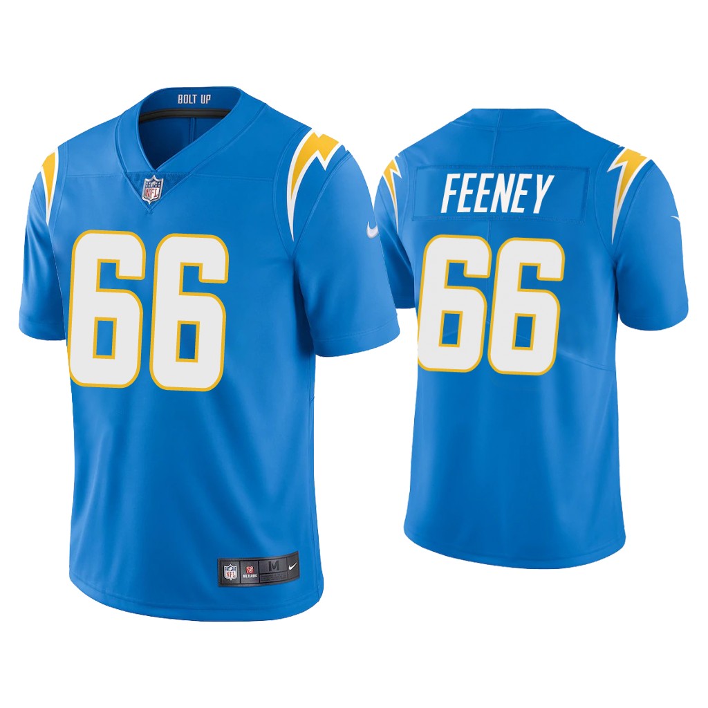 Los Angeles Chargers #66 Dan Feeney 2020 Blue Vapor Untouchable Limited Stitched Jersey