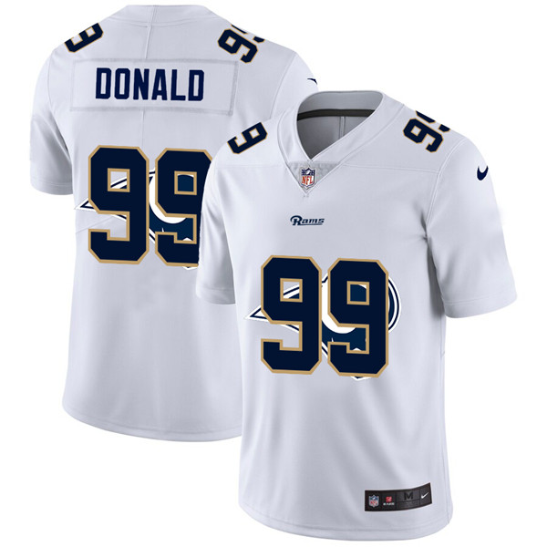 Los Angeles Rams #99 Aaron Donald White Stitched Jersey