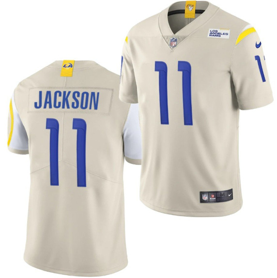 Los Angeles Rams #11 DeSean Jackson 2020 Bone Vapor Untouchable Limited Stitched Jersey