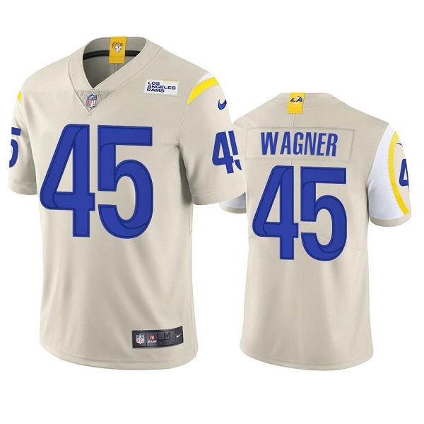 Los Angeles Rams #45 Bobby Wagner Bone Vapor Untouchable Limited Stitched Football Jersey