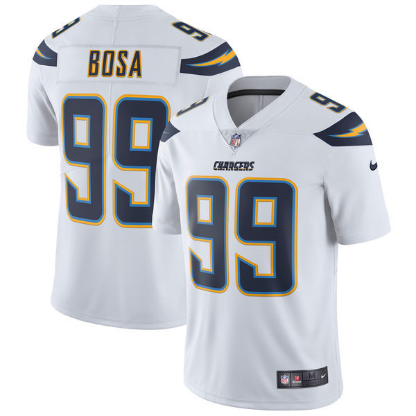 Los Angeles Chargers #99 Joey Bosa Nike White Vapor Untouchable Limited Stitched Jersey