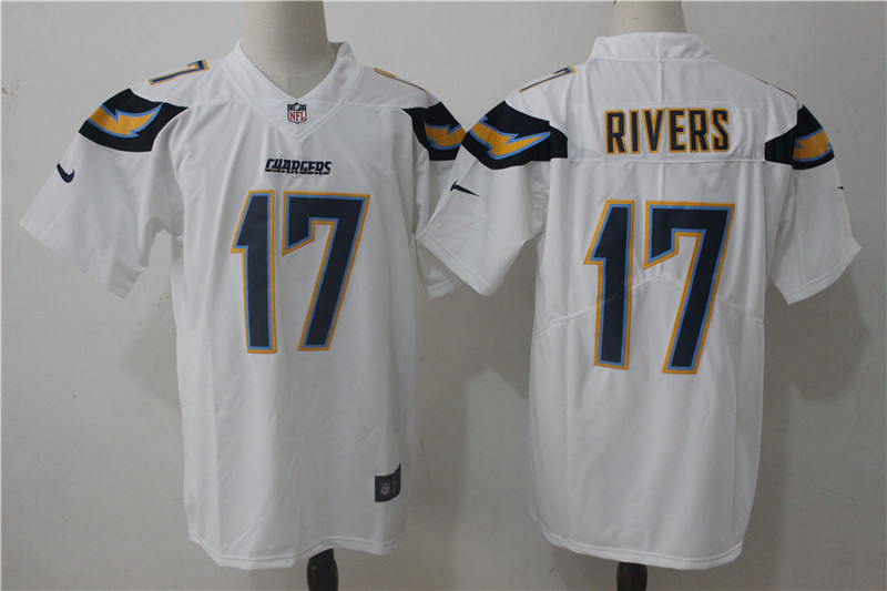 Los Angeles Chargers #17 Philip Rivers White Stitched Vapor Untouchable Limited Nike Jersey