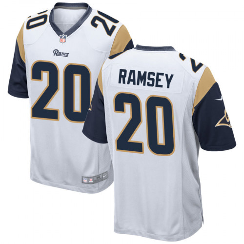 Los Angeles Rams #20 Jalen Ramse White Limited Stitched Jersey