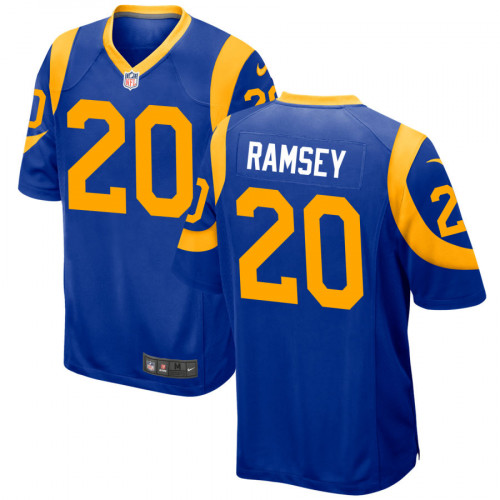 Los Angeles Rams #20 Jalen Ramse Royal Blue Limited Stitched Jersey
