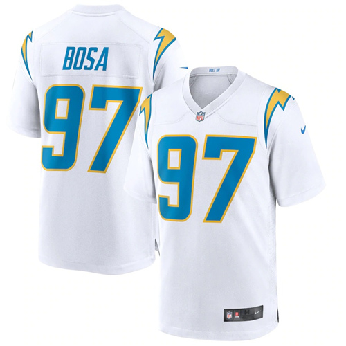 Los Angeles Chargers #97 Joey Bosa 2020 White Vapor Untouchable Limited Stitched Jersey