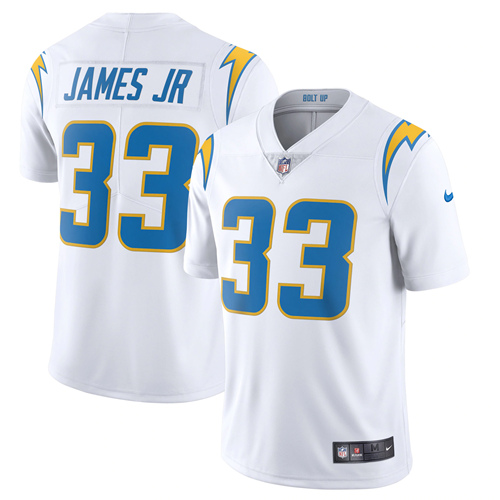 Los Angeles Chargers #33 Derwin James 2020 White Stitched Jersey