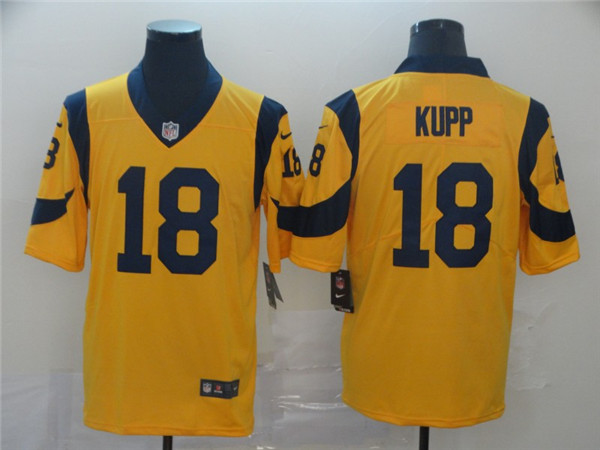 Los Angeles Rams #18 Cooper Kupp Gold 2019 Vapor Untouchable Limited Stitched Jersey