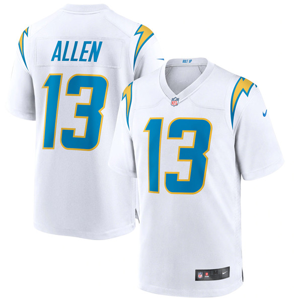 Los Angeles Chargers #13 Keenan Allen 2020 White Alternate Game Stitched Jersey