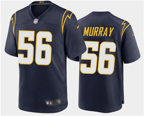 Los Angeles Chargers #56 Kenneth Murray 2020 Navy Alternate Game Stitched Jersey