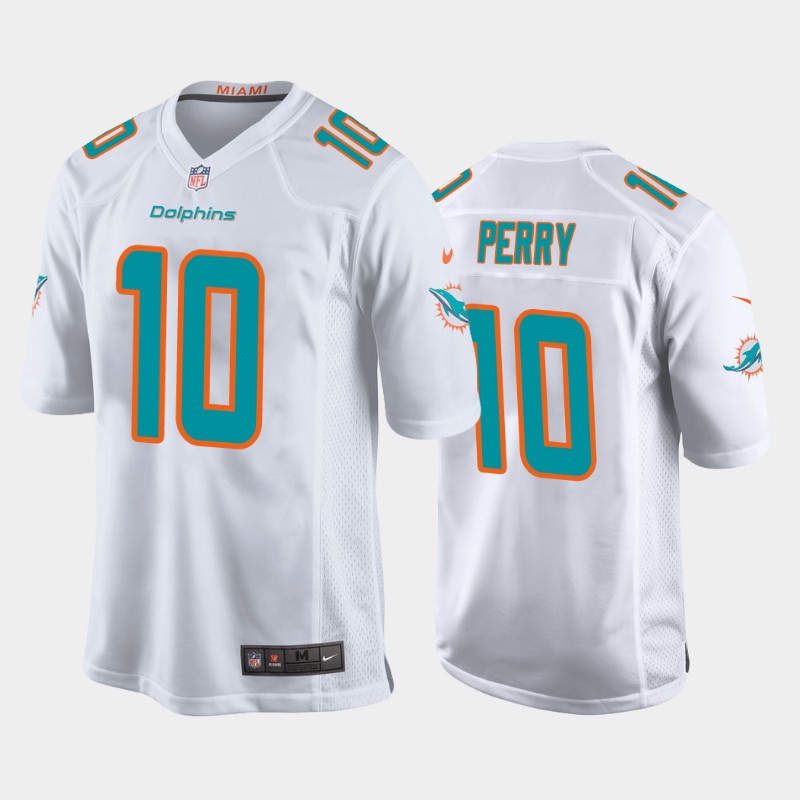 Miami Dolphins #10 Malcolm Perry 2020 White Stitched Jersey