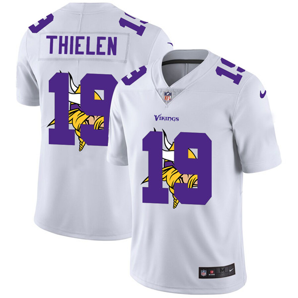 Minnesota Vikings #19 Adam Thielen White Stitched Jersey