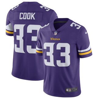 Minnesota Vikings #33 Dalvin Cook Purple Vapor Untouchable Limited Stitched Jersey