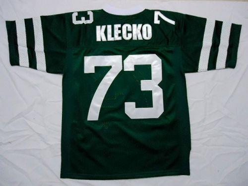 Mitchell And Ness Jets #73 Joe Klecko Green Stitched Throwback Jersey