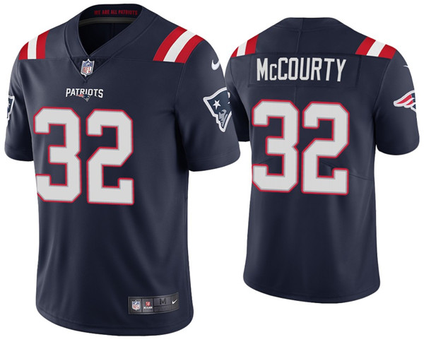 New England Patriots #32 Devin McCourty 2020 Navy Vapor Untouchable Limited Stitched Jersey