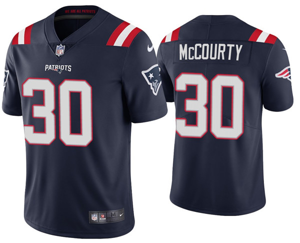 New England Patriots #30 Jason McCourty 2020 Navy Vapor Untouchable Limited Stitched Jersey