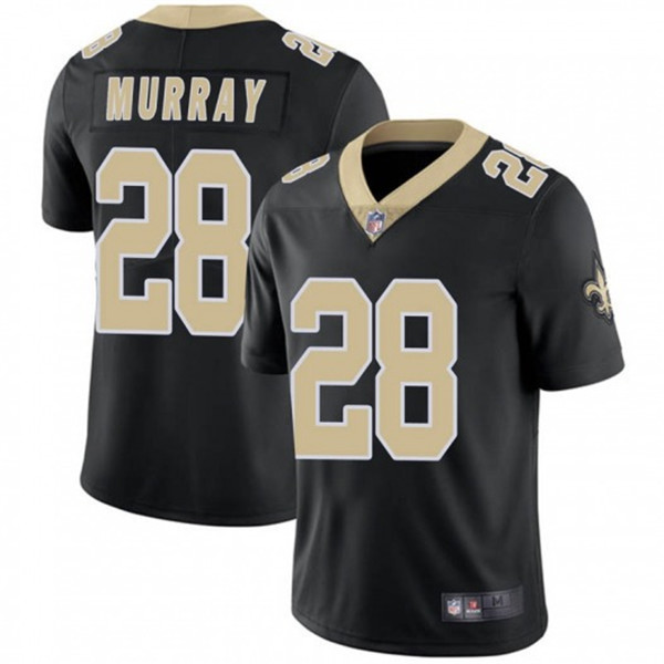 New Orleans Saints #28 Latavius Murray Black Vapor Untouchable Limited Stitched Jersey