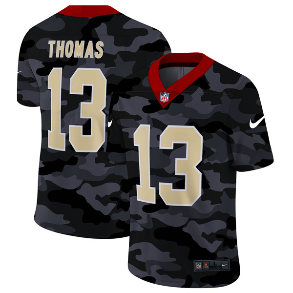 New Orleans Saints #13 Michael Thomas 2020 Camo Limited Stitched Jersey