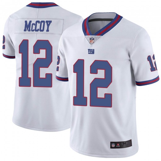 New York Giants #12 Colt McCoy 2020 White Limited Stitched Jersey