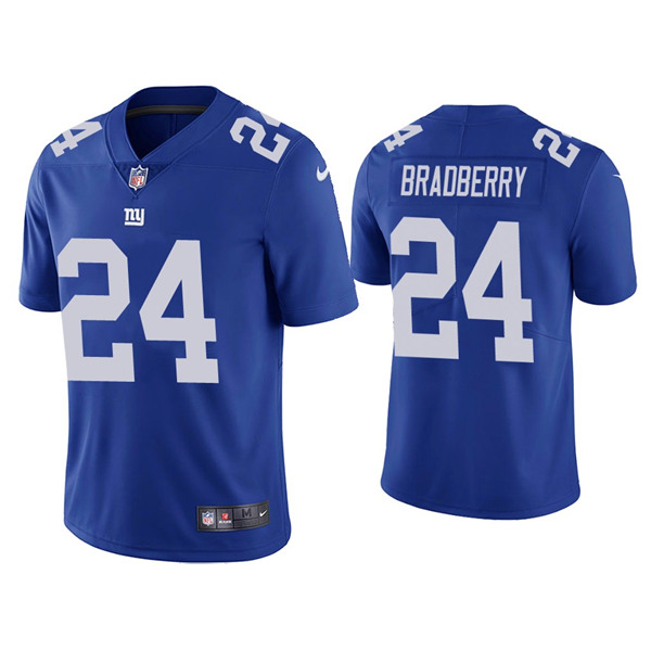 New York Giants #24 James Bradberry Blue Vapor Untouchable Limited Stitched Jersey