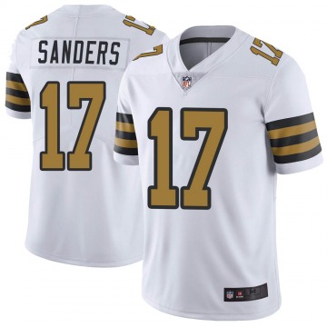 New Orleans Saints #17 Emmanuel Sanders White Color Rush Limited Stitched Jersey