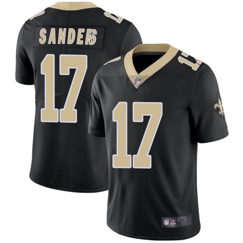New Orleans Saints #17 Emmanuel Sanders Black Limited Stitched Jersey