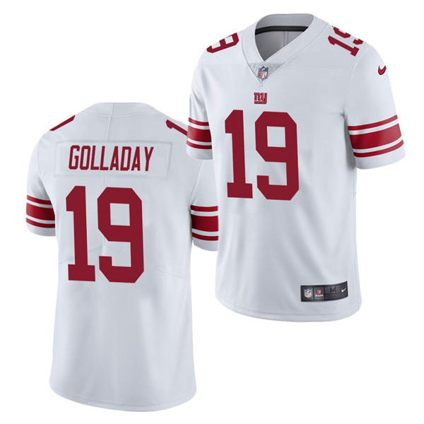 New York Giants #19 Kenny Golladay White Stitched Jersey 