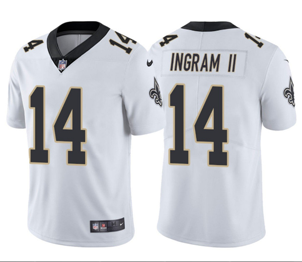 New Orleans Saints #14 Mark Ingram II White Stitched Football Jersey