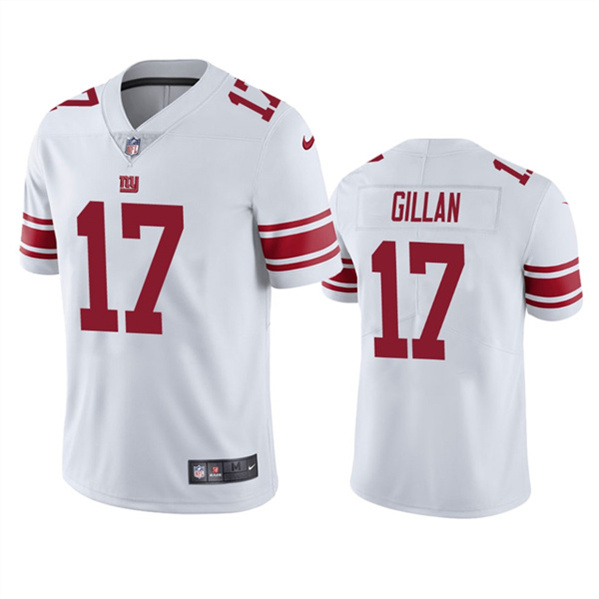 New York Giants #17 Jamie Gillan White Vapor Untouchable Limited Stitched Jersey