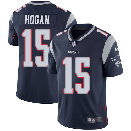 New England Patriots #15 Chris Hogan Navy Blue Vapor Untouchable Limited Stitched Jersey