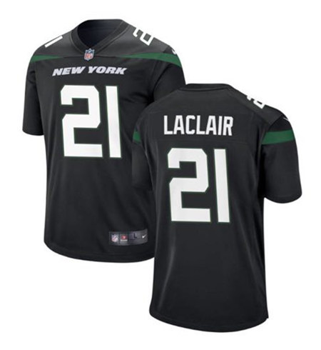 New York Jets #21 LACLAIR Stitched Jersey