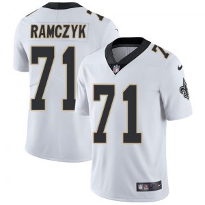 New Orleans Saints #71 Ryan Ramczyk White Vapor Untouchable Limited Stitched Jersey
