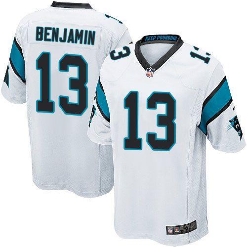 Panthers #13 Kelvin Benjamin White Stitched Game Nike Jersey