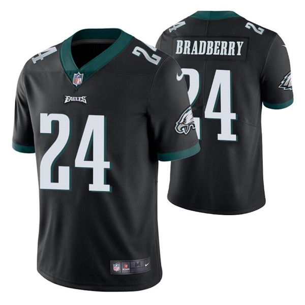 Philadelphia Eagles #24 James Bradberry Black Vapor Untouchable Limited Stitched Jersey