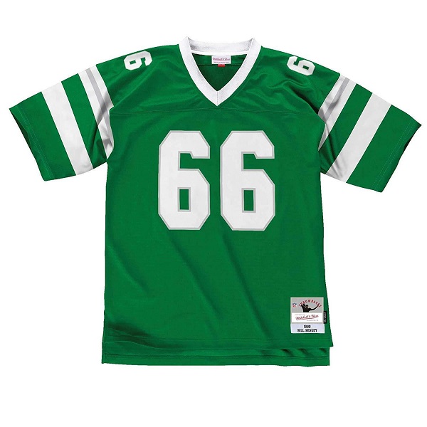 Philadelphia Eagles #66 Bill Bergey Green Stitched Jersey